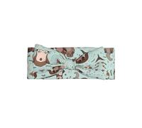 Delicate Cartoon Cute Otter Print Baby Bow Headband â€“ Headband for Newborns & Infants with Full Moon Gift Appeal