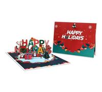 Delicate Christmas Blessing Card Card With Solid Structure Holiday Decor For Holiday Wishes Blessing Message Music Greetings Inside Christmas Cards