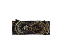 Delicate Circle Print Baby Bow Headband â€“ Headband for Newborns & Infants with Full Moon Gift Appeal