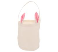Delicate Cloth Rabbit Ear Gift Bag for Chocolate Storage White | Handheld Pouch, Reasonable Design and Outstanding Workmanship, Mother's Day Use, Gift Wrapping Storage