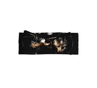 Delicate Cool Drum Set Print Baby Bow Headband â€“ Headband for Newborns & Infants with Full Moon Gift Appeal