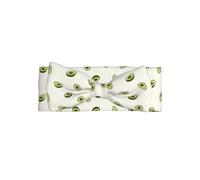 Delicate cute Avocado Print Baby Bow Headband â€“ Headband for Newborns & Infants with Full Moon Gift Appeal