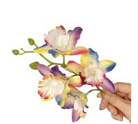 Delicate Cymbidium Hair Clip Fashion Beach Lovely Hair Adornment Girl Beach Barrettes Hair Styling Tool Ornaments