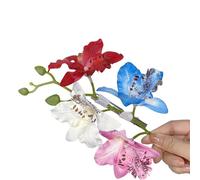 Delicate Cymbidium Hair Clip Fashion Beach Lovely Hair Adornment Girl Beach Barrettes Hair Styling Tool Ornaments