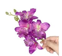 Delicate Cymbidium Hair Clip Fashion Beach Lovely Hair Adornment Girl Beach Barrettes Hair Styling Tool Ornaments