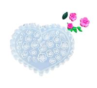 Delicate Design Silicone Nails Mold Set Cherries Blossom Tulips Flower Patterns for Gel Polish Art Decoration Professional Nail Art Carving