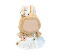 Delicate Doll Wedding Gown With Hairband For 1st-3rd Generation Anime Sitting Clothing Display Accessories Dress Clothing Set For Display