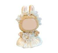 Delicate Doll Wedding Gown With Hairband For 1st-3rd Generation Anime Sitting Doll Clothing Display Accessories Dress Wedding Dress Costume