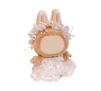 Delicate Doll Wedding Gown With Hairband For 1st-3rd Generation Anime Sitting Doll Clothing Display Accessories Dress Wedding Dress Costume