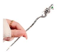 Delicate Dragon Shape Hairpin Chinese Hair Stick Cheongsam Pin Sticks For Taking Photo Styling Supplies Dragon Shape Barrettes For Daily Life Large Elegant For Woman Big For Thin For Woman Fine