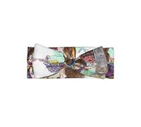 Delicate Easter Bunny Print Baby Bow Headband â€“ Headband for Newborns & Infants with Full Moon Gift Appeal