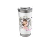 Delicate Fairy Floral Wreath Stainless Steel Insulated Tumbler