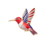 Delicate Feathered Brooch Colorfast Tarnish, Secure Fastener for Banquet Conceit Jewelry