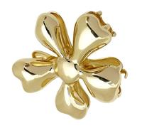 Delicate Flower Hair Clip Adornment Fashion Hair Claws With Geometric Flower Patterns For Versatile Hair Styling
