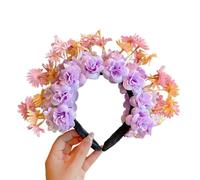 Delicate Flower Hairband Wedding Festival Headband Hair Garland Traditional Chinese Culture Headdress For Any Occasion