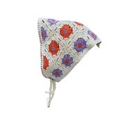 Delicate Flower Pattern Crochet Turban Hot Girl Hair Scarf Knitted Headband For Women Fashion Photo Hair Accessory