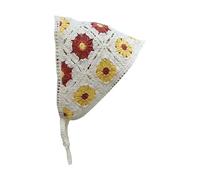 Delicate Flower Pattern Crochet Turban Hot Girl Hair Scarf Knitted Headband For Women Fashion Photo Hair Accessory