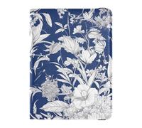 Delicate Flower Religion Dark Blue Leather family passport holder for travel Vaccine Card Holder Cover Combo Passport Case for men Lightweight, delicate flower Religion dark blue, One Size