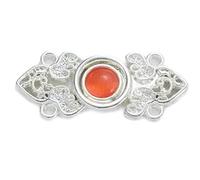 Delicate Flower Shape Diamond Sewing Thread Cheongsam Buttons Delicate Suitable for Chinese Culture Lovers