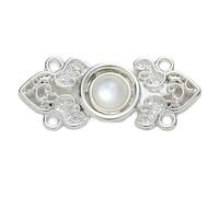 Delicate Flower Shape Diamond Sewing Thread Cheongsam Buttons Delicate Suitable for Chinese Culture Lovers