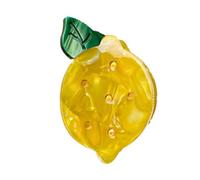 Delicate Fruit Shape Hair Claw For Woman Girl Skincare Makeup Hair Clip For Thin Hair Nonslip Delicate Hair Clip