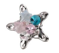 Delicate Glistening Star Barrettes Clip Hairpin Sweet Girls Hair Lady Shimmering Star