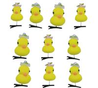 Delicate Hair Clip With Duck And Flower Elegant Hairpin Cartoon Hairpin Headpieces Accessory For Any Age