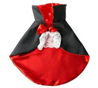 Delicate Halloween Dresses Up For Pet Elegant Halloween Accessory Elegant And Easy To Clean Vampires Cloak Apparel