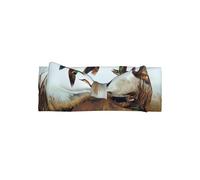 Delicate Hunting Flying Wild Print Baby Bow Headband â€“ Headband for Newborns & Infants with Full Moon Gift Appeal