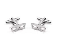 Delicate Jewelry Men's Cufflinks Enamel Crystal Round Wedding Party Cufflink Shirt Cuff Buttons Boyfriends For Wedding, Banquet, Ceremony(Color 20)
