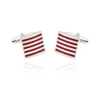 Delicate Jewelry Men's Cufflinks Enamel Crystal Round Wedding Party Cufflink Shirt Cuff Buttons Boyfriends For Wedding, Banquet, Ceremony(Color 19)