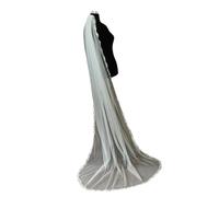 Delicate Lace Bridal Headpiece with Adjustable Comb Sheer Tulle Veil for Outdoor Wedding Ceremonies Lightweight Tulle Wedding Headpiece