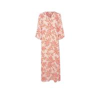 Delicate Leaf Summer Dress - female - Part Two - Maxi Dresses - Multicolor - L - Dresses L