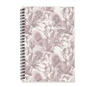 Delicate Lilac Blooms Journal 2026 A5 To Do List Notebook Personal Organiser 2026 Planner for Men Diary and Journal for Work Week To View Monthly Year Diary Planner with Dotted Line Note Page Slim