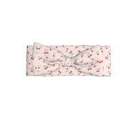 Delicate lovely sweet red cherry Print Baby Bow Headband â€“ Headband for Newborns & Infants with Full Moon Gift Appeal