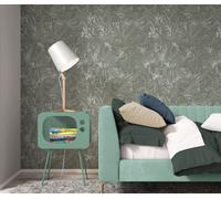 Delicate Marble In Charcoal And Silver Highlights From Erismanns 4 Earth Collection - Pvc Free