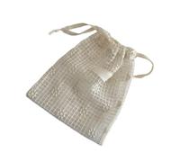 Delicate Meshes Organizers Bag with Embroidered Floral Pattern Secure Closure Cosmetic Travel Storage Portable Compact Efficient Meshes Drawstring Laundry Bag