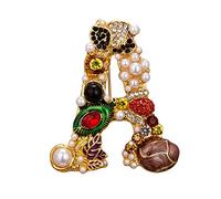 Delicate Pearl For Rhinestone English Letters Brooch Crystal Lapel Pin Clothing Accs For Wedding Propos Earrings Girls