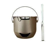 Delicate Portable Grills Efficient Heat Distribution Saves Charcoal Fast Cooking for Outdoors Meals Campings and Family Fun Portable Charcoal Stove