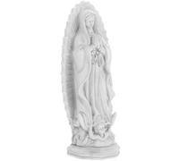 Delicate Resin Mary Figurine Religious Statue Holy Mary Virgin Statue for Homes and Mantel Decor, Catholic Ornament for People Fond of Religious Culture