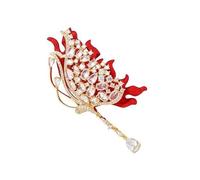 Delicate Rhinestones Butterfly Brooch Alloy Fashion Accessory for Dresses Coats and Jackets Clothing Accessories Lightweight Brooch for Women