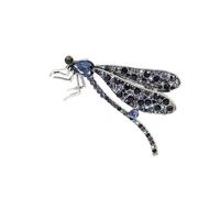 Delicate Rhinestones Dragonflies Brooch Women Clothing Jewelry For Fashion Women Seeking Unique And Charm Accessories Sparkling Brooch