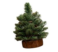 Delicate Scandinavian Styles Artificial Pine Christmas Tree Miniature Festival Home Decors Perfect for Small Space User Friendly Wooden Christmas Tree