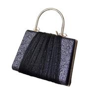 Delicate Shimmering Bag Multi Functional Carrying Option Scratch Shoulder for Bridal Wedding Party Prom Women ' s, Purple, Mass Beauty