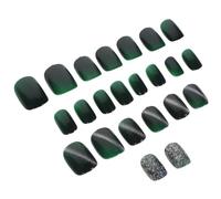 Delicate Short Fake Nails for Removable Manicure Art Decors Cozy Cat for Autumn Winter DIY Nail Art