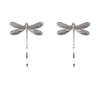 Delicate Sparkling Dragonflies Hair Clip Fashion Hairpin Hair Adornment Barrette Hair Barrettes Hair Styling Tool
