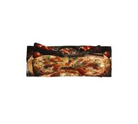 Delicate Tantalizing Tomato Pizza Print Baby Bow Headband â€“ Headband for Newborns & Infants with Full Moon Gift Appeal