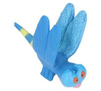 Delicate Texture Clear Dragonfly Model Toy for Children Over 3 Years Old Cute Animal Model Made of Soft Rubber