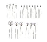 Delicate U Shaped Hairpin With Pearl Decor Retro Hair Stick Hair Pin Pins For Women Hair Styling Tools
