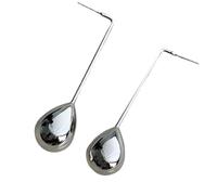 Delicate Water Drop Earrings Elegant Ear Studs Alloy Texture Fashion Date Earrings For Work Or Social Gatherings Fashionable Ear Studs